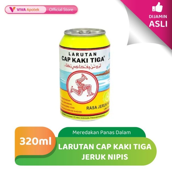 

NEW ITEM MINUMAN CAP KAKI TIGA JERUK NIPIS KLG 320ML