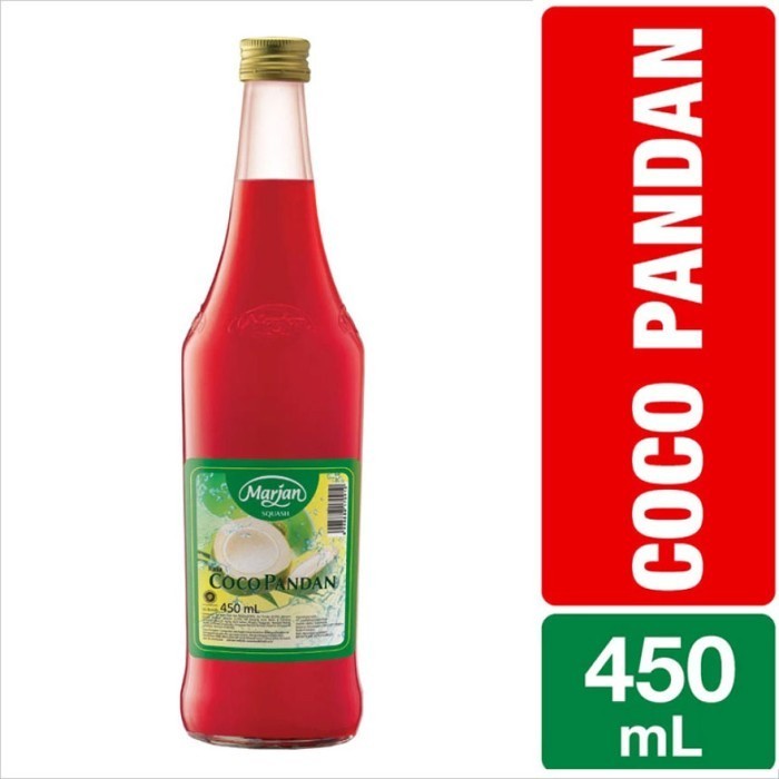 

NEW ITEM MINUMAN MARJAN SQUASH SIRUP COCO PANDAN 450ml