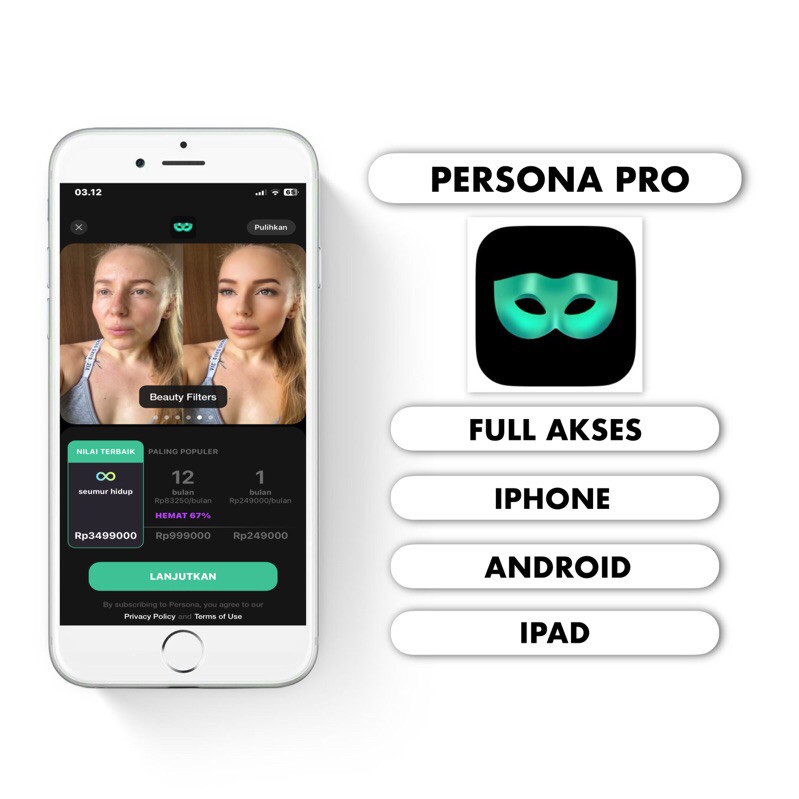 APLIKASI PERSONA PRO | All Device | IOS | ANDROID