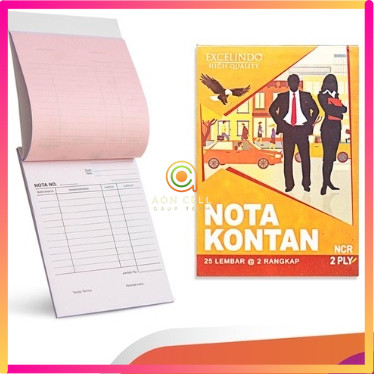 

Buku Nota Kontan Kecil 2 Ply NCR / nota kontan 2 rangkap kecil
