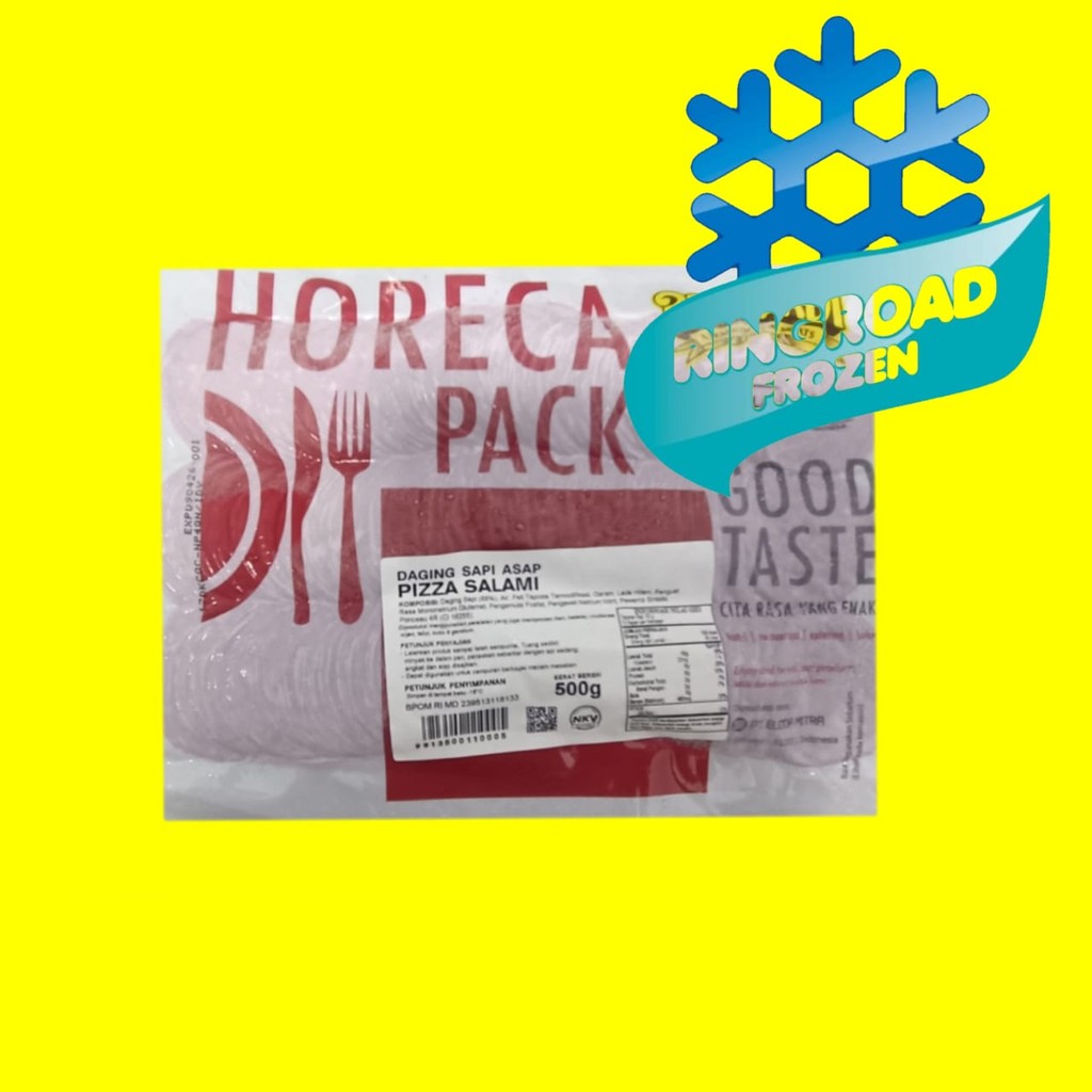 

BERNARDI PIZZA SALAMI 500 GR - HORECA PACK