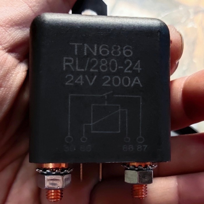 relay 24v200a/24v 200A