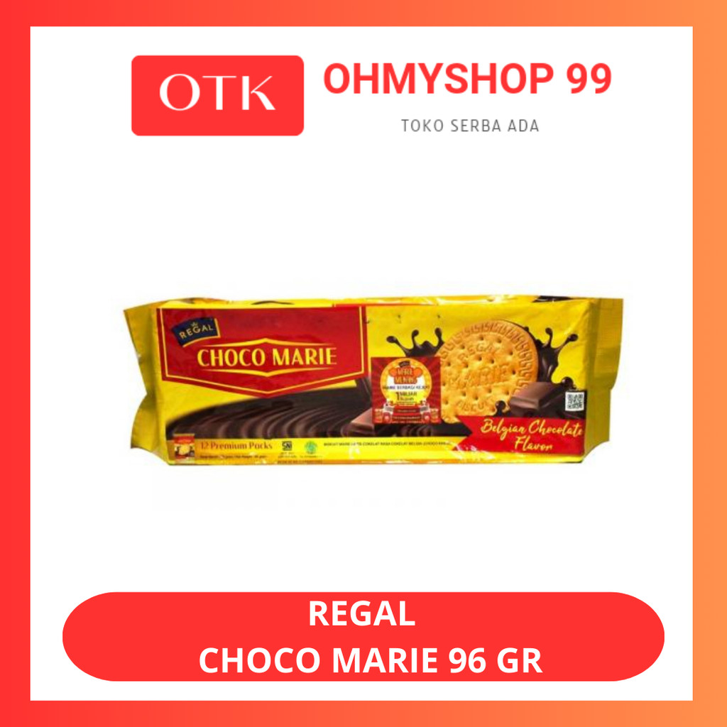 

REGAL Biskuit Choco Marie Belgian Chocolate 96gr