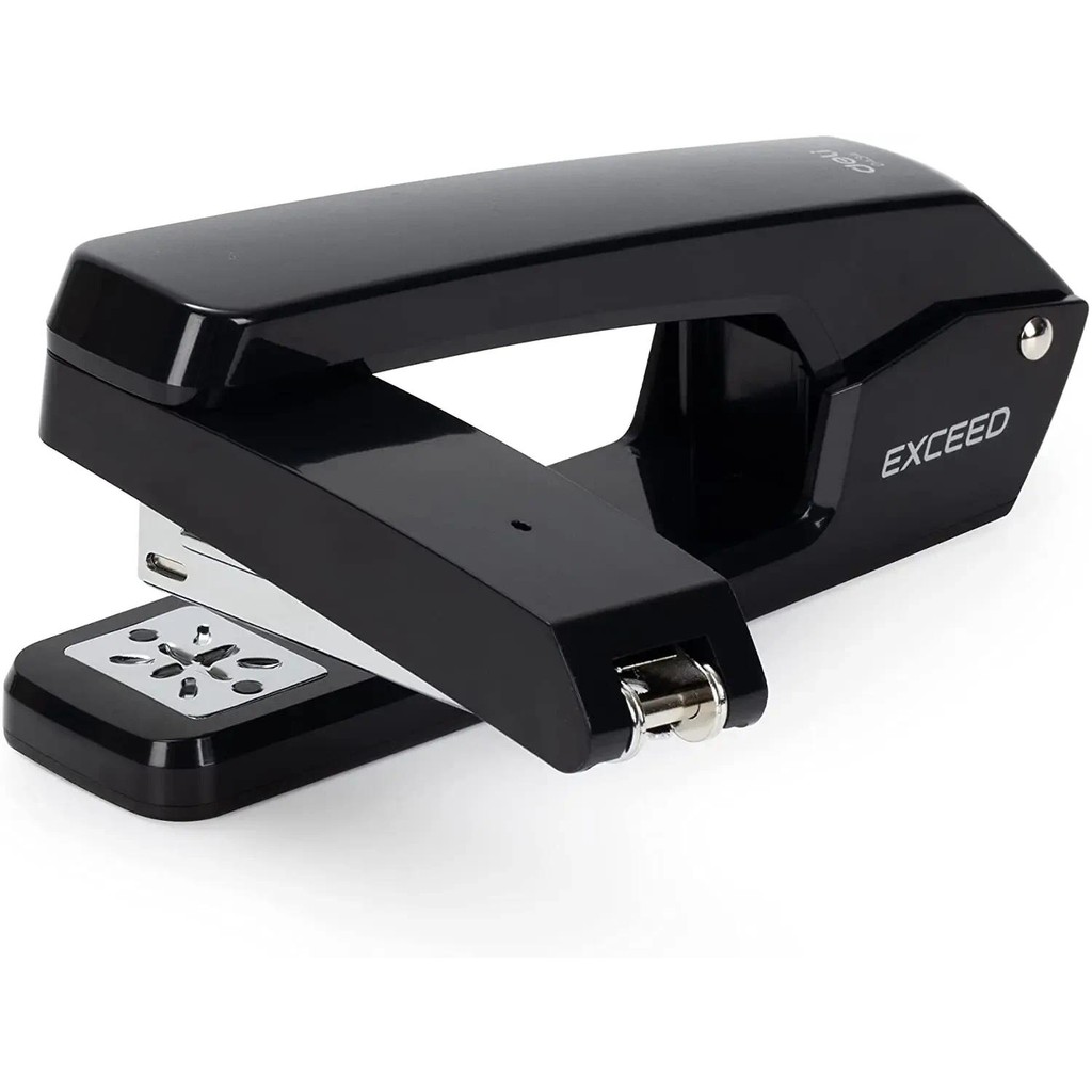 

Swing-Arm Swivel Stapler 25 Sheet Capacity 360 Degree Rotate Desktop Staplers For Booklet Or Book Binding Black