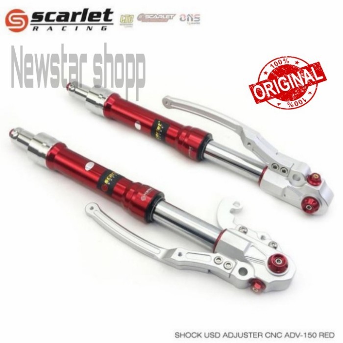 usd upside down shock depan ADV 150 Scarlet racing original