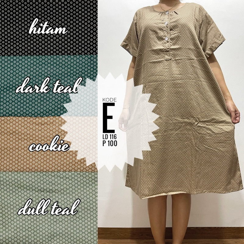 NANTARSHOP Daster Katun Jepang Original Gold Pretty Girl Busui Bumil