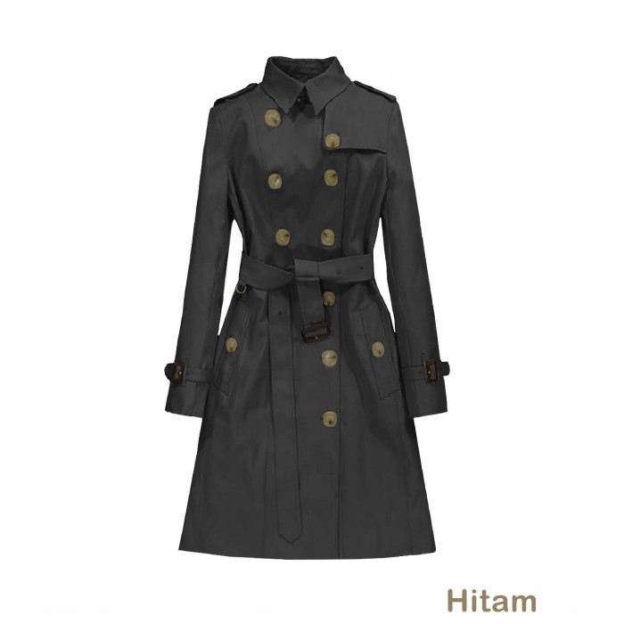 JAKET JUBAH LONG COAT WANITA JUBAH BLEZER STYLE KOREA MUSIM DINGIN