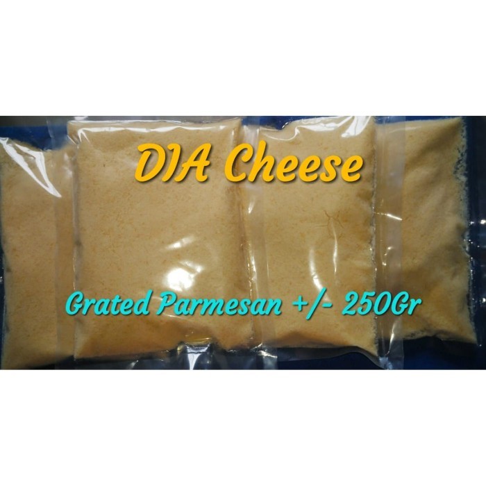 

Grated Parmesan 250gr Green Valley Keju Bubuk / Powder