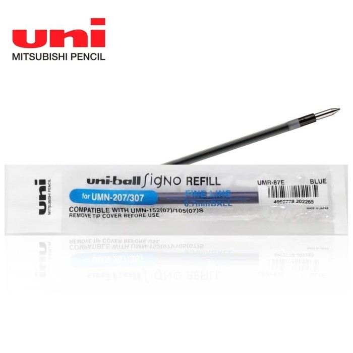 

NEW PROMO-[Terlaris] REFILL Uni-ball Signo 307 Gel Pen - 0.7 mm Kode : UMR-87E - Biru