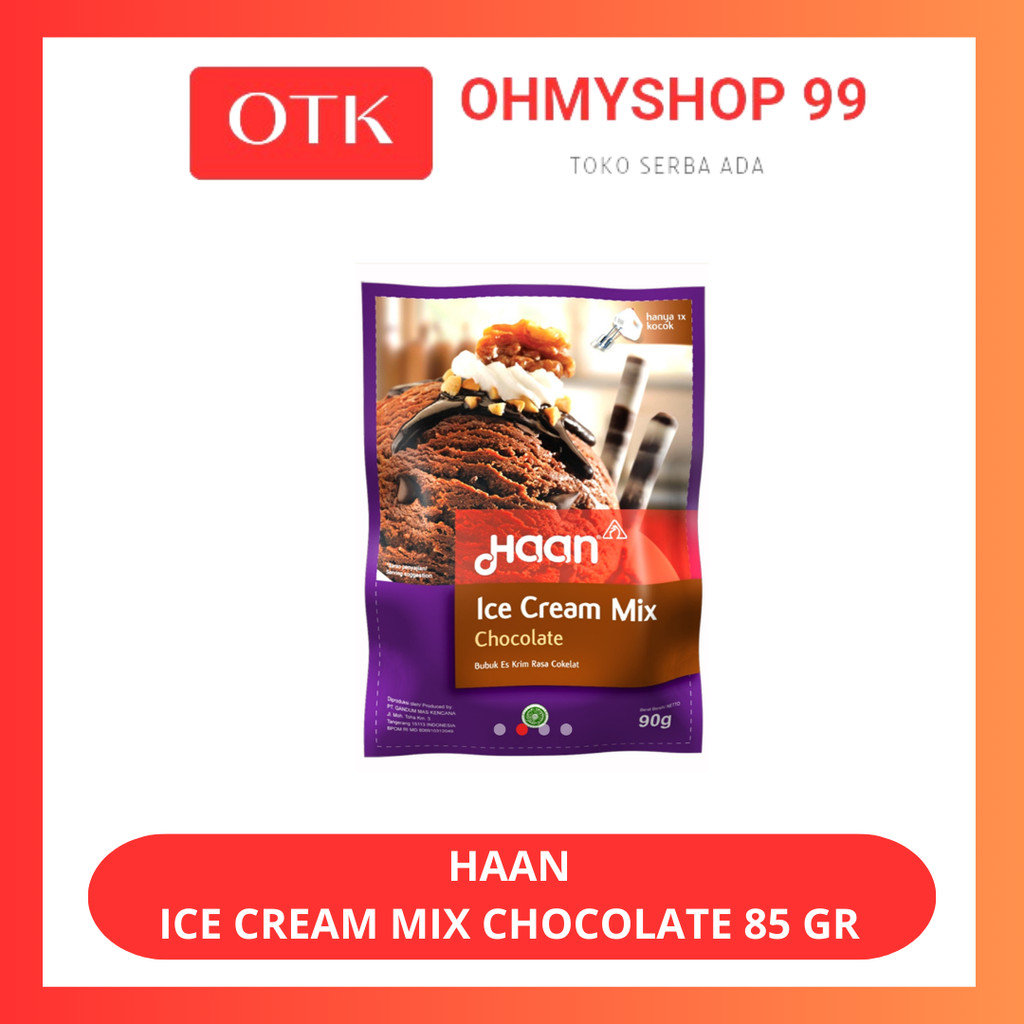 

Haan Ice Cream Mix Chocolate 85gr