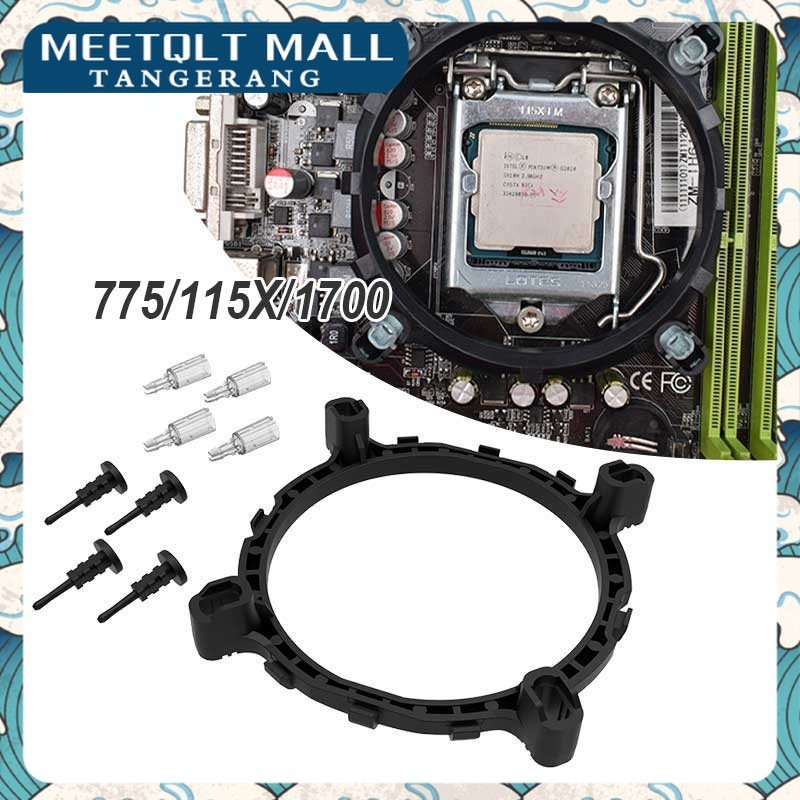 Bracket Heatsink Holder Bracket Fan Braket Barchet Holder Heatsink Fan Cpu Model Bundar Untuk Lga 17