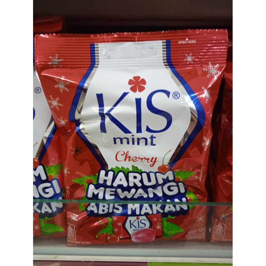 

Permen Kiss Mint 125gr Cherry
