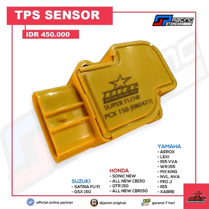 TPS Sensor BRT Super Flow - Yamaha - Honda - Suzuki - AEROX