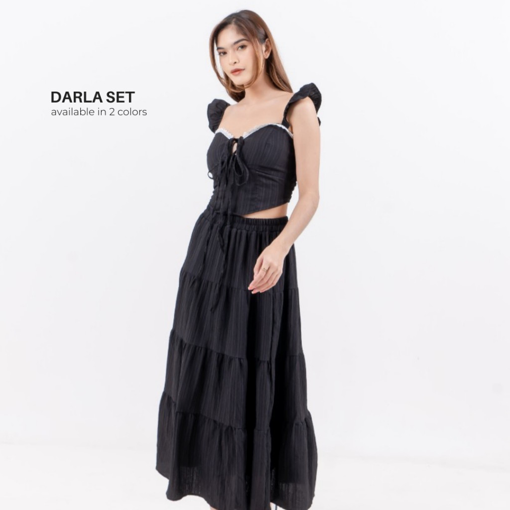 [GURLBUCKET] Darla Set / Top / Skirt / Atasan / Rok Lady Crush "Pakaian Wanita"