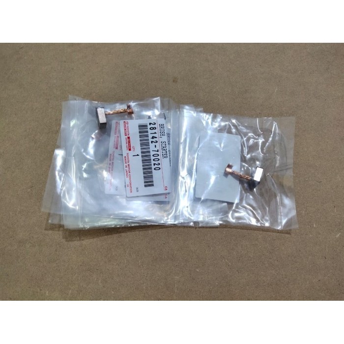 Carbon Brush Dinamo Starter Innova Kijang Bensin Altis Vios Asli top