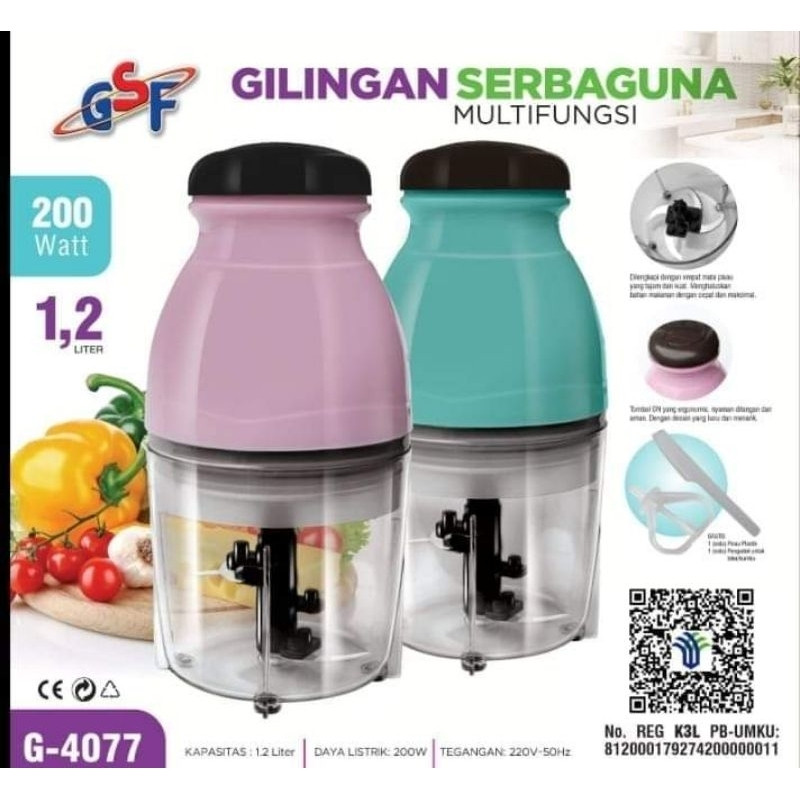 NUBUSHOP BLENDER KAPSUL GSF/BlENDER KAPSUL/BLENDER BUMBU/CHOPPER/BLENDER MINI/BLENDER SERBAGUNA MURA