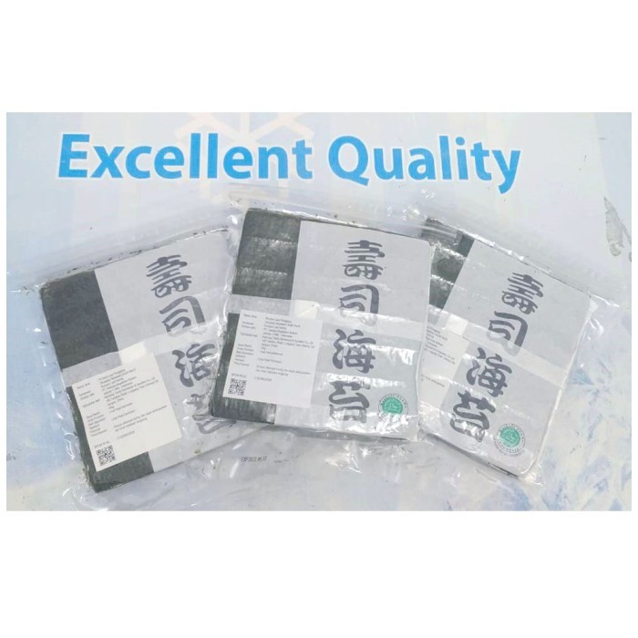 

[[Promo]]Best Seller Sushi Nori Halal 50 Sheet | Sushi Nori Halal Halal - Sushi Nori 50S