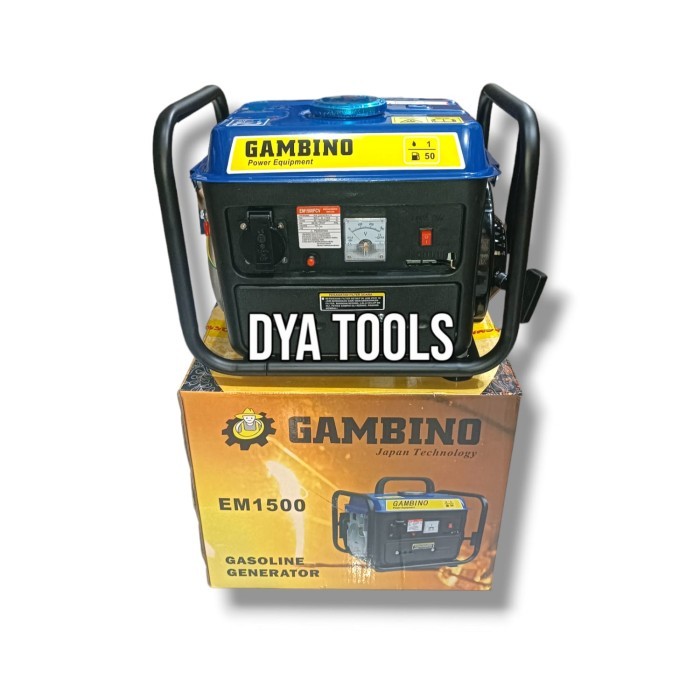 GENSET BENSIN GENERATOR MINI MURAH / GENSET PORTABLE MINI 2 TAK MURAH - gambino