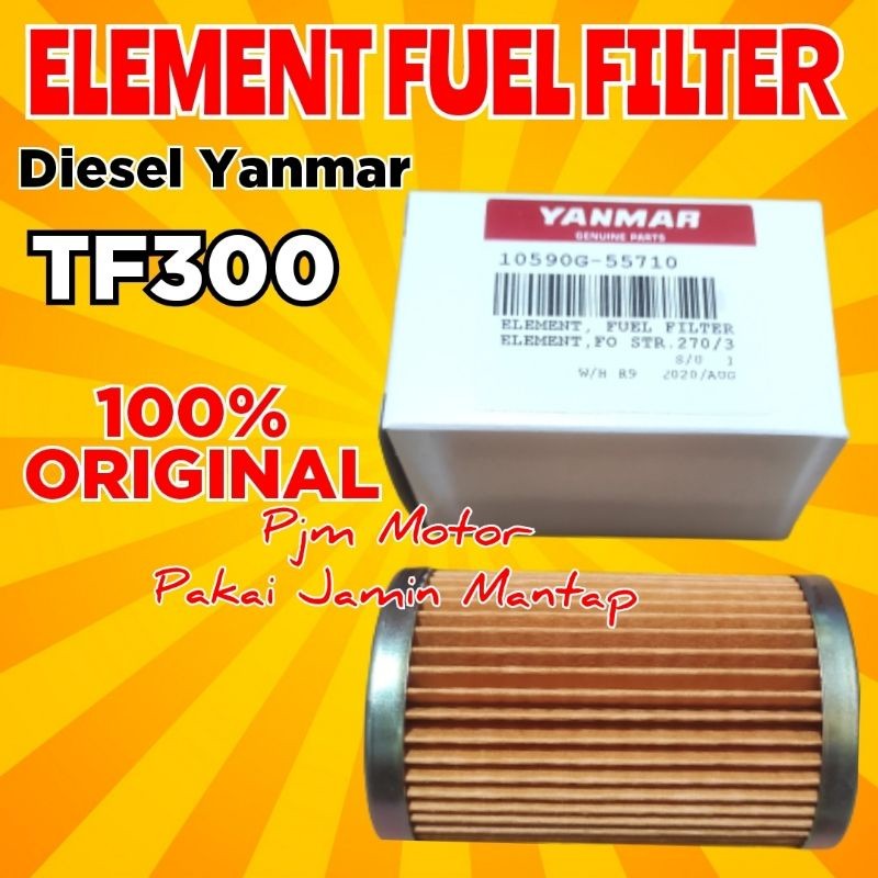 

TF300 Element Fos Isi filter saringan minyak solar mesin diesel yanmar TF 300 original yanmar amplas