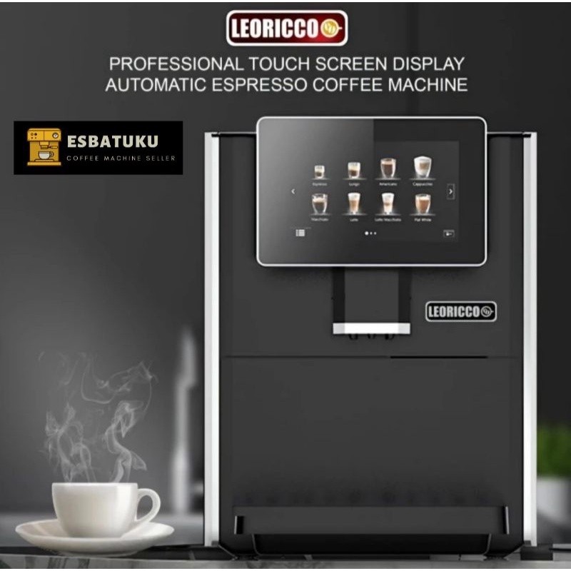 Mesin kopi otomatis Leoricco Decoupe Coffee Machine Full Automatic