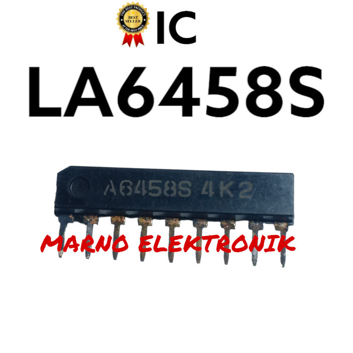 OSA99 IC LA6458S LA 6458S LA6458 LA 6458 ASLI ORI ORIGINAL