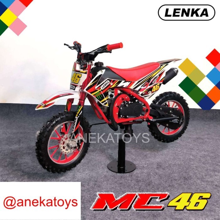 Motor Bensin Lenka MC46 Mini Trail Anak Mesi Rumput 50cc