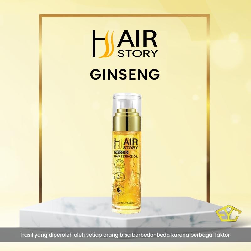 

FYC - Hair Story - Ginseng Hair Essence Oil - Perawatan Rambut Rontok Dan Pertumbuhan Rambut