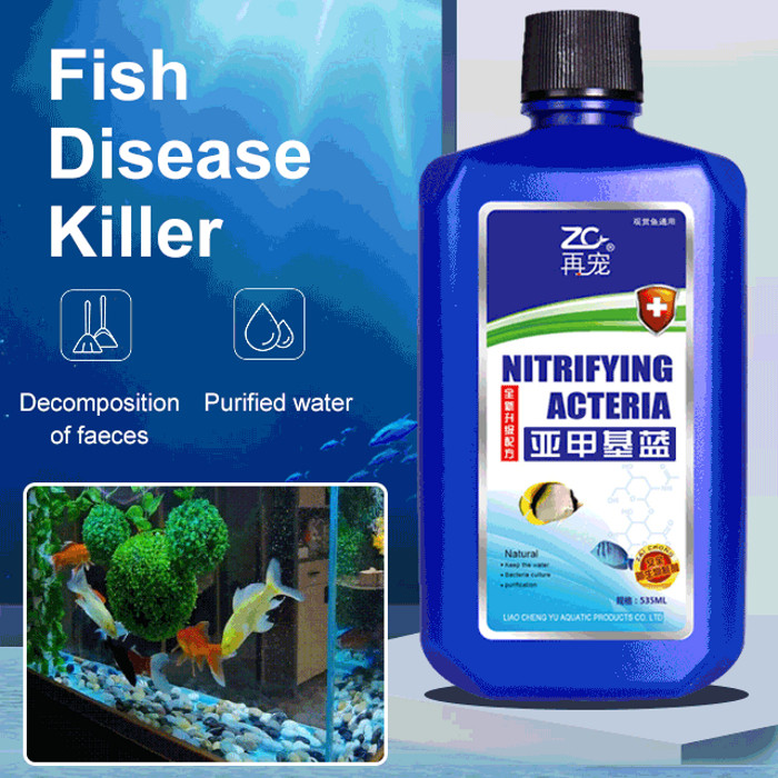 ❤️Probiotik Akuarium Kuat Obat Ikan Methylene Blue/Enzim Aktif & Bakteri Menguntungkan/Penjernih Air