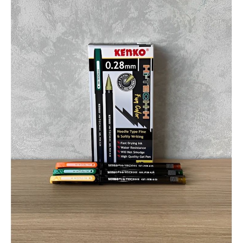 

KENKO HITEC-H 0.28mm FUN COLOR (1PAK/12PCS)