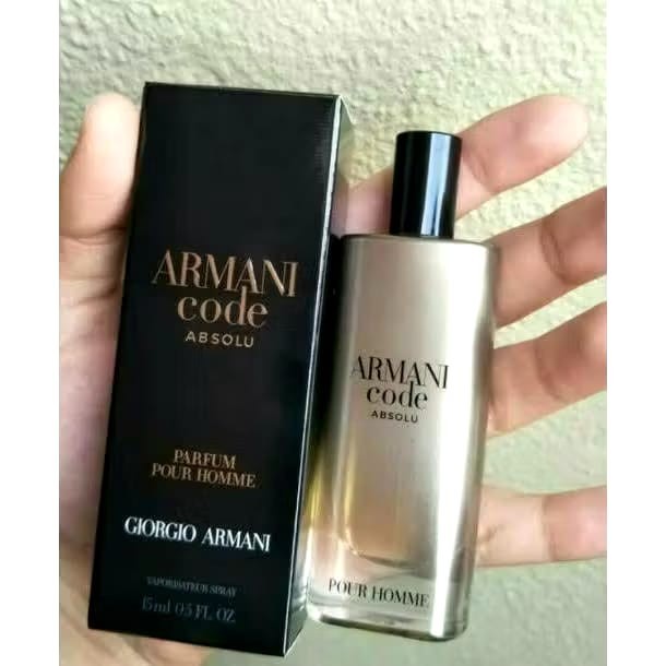 Giorgio Armani Code Parfum Pour Homme 15ml ORIGINAL Exp 2027 Parfume
