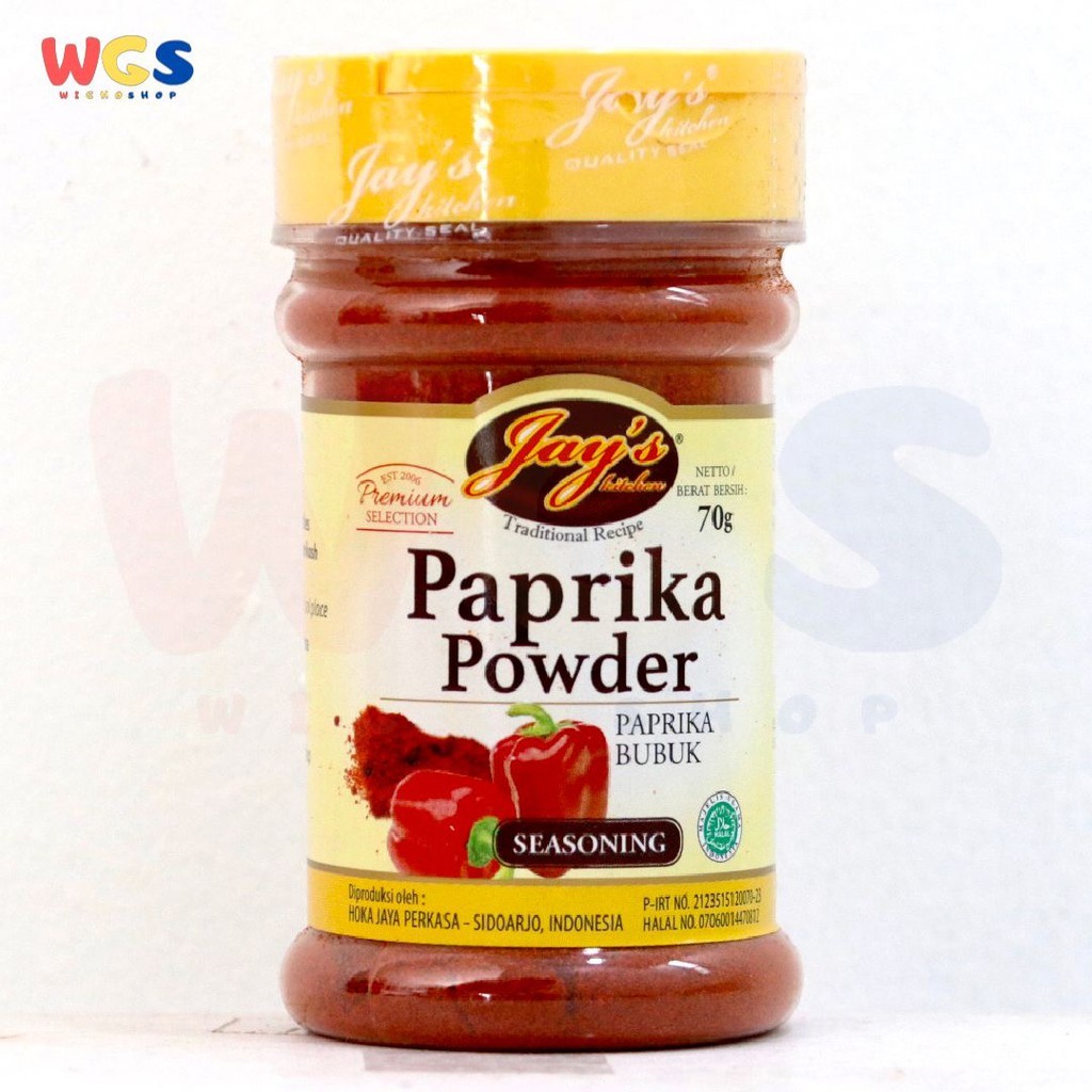 

Jay's Paprika Bubuk Botol 70 g