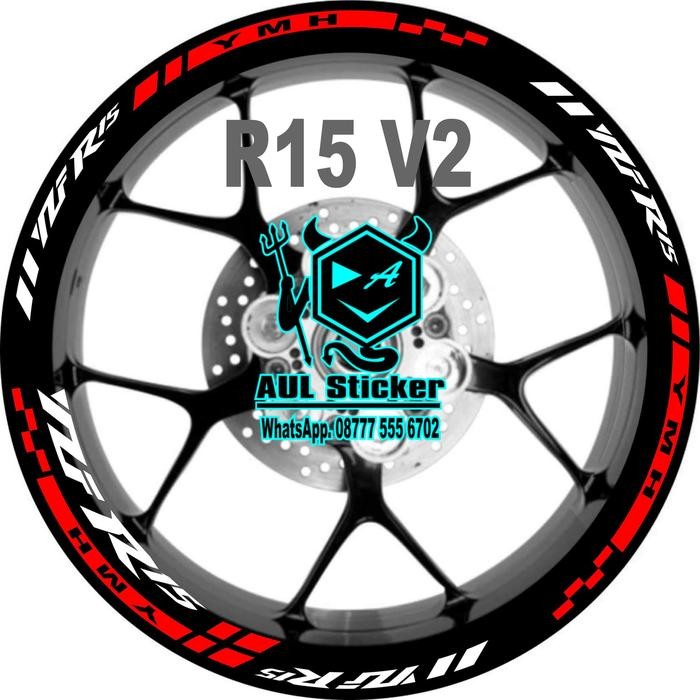 STICKER VELG YAMAHA R15 V2 OLD CUSTOM