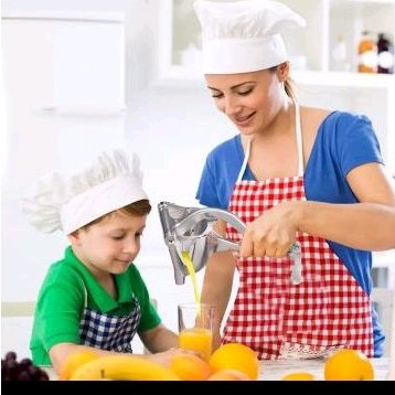 Alat peras buah stainless press steel manual juice pemeras buah