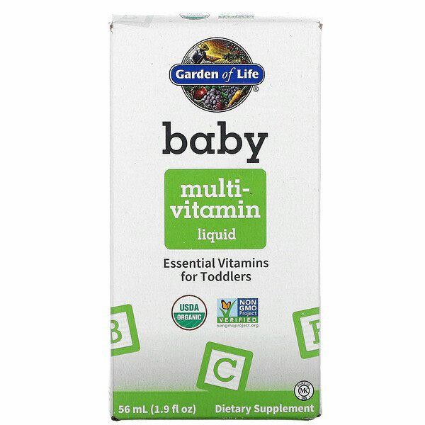 Garden of Life Baby Multivitamin Liquid 1.9 fl oz  56 ml