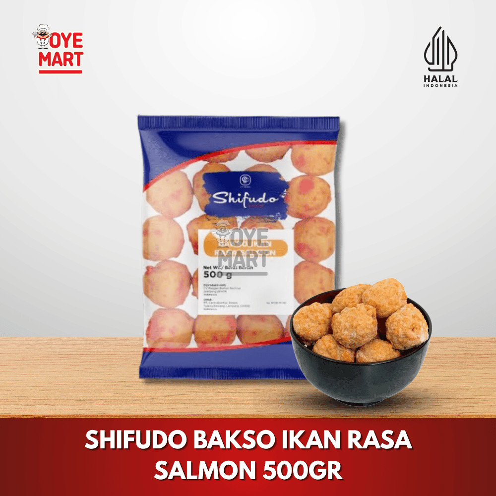 

SHIFUDO BAKSO IKAN RASA SALMON 500GR