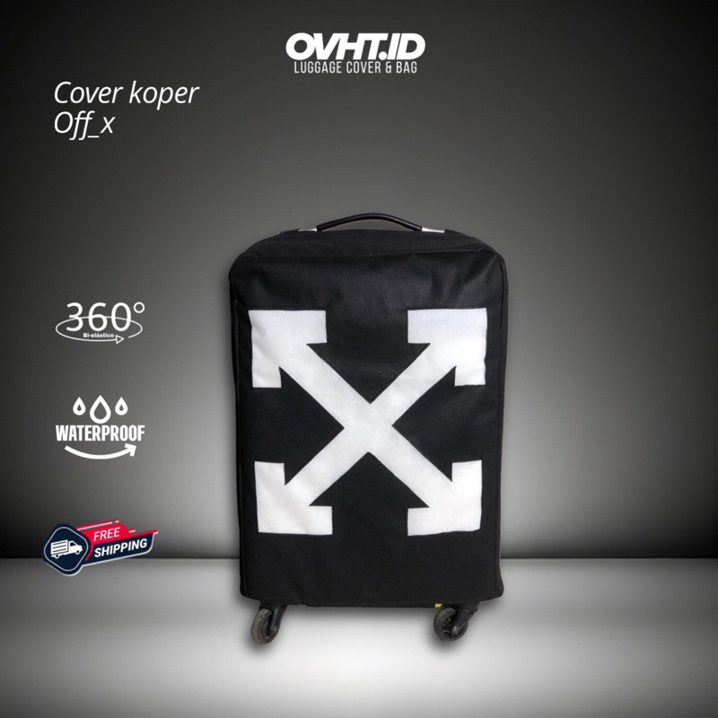 sarung koper off_white Essential branded murah