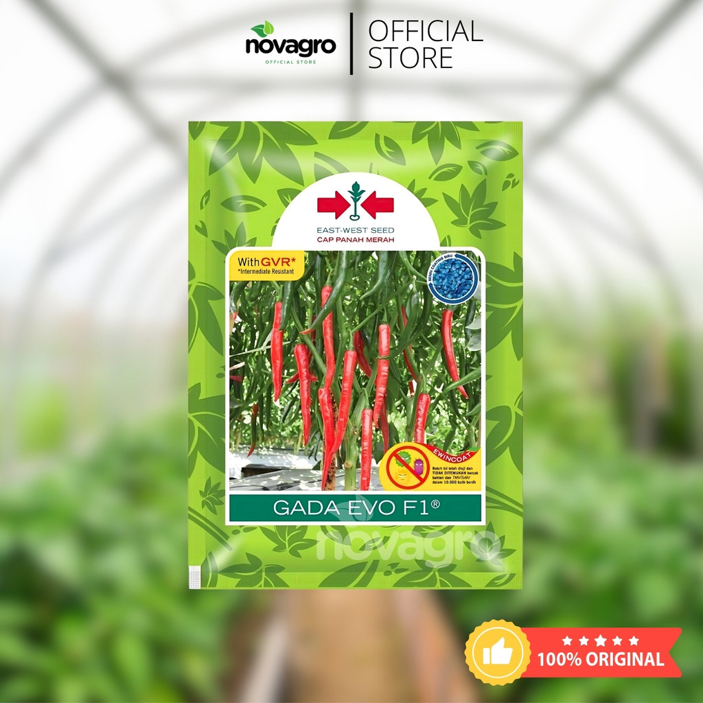 Benih Cabai Gada Evo F1 2250 Biji - Cap Panah Merah