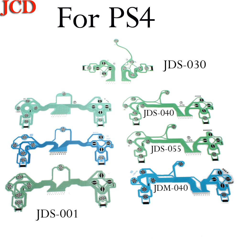 JCD  For ps4 controller conductive film flex cable high quality for ps4 joystick repair part JDM-010