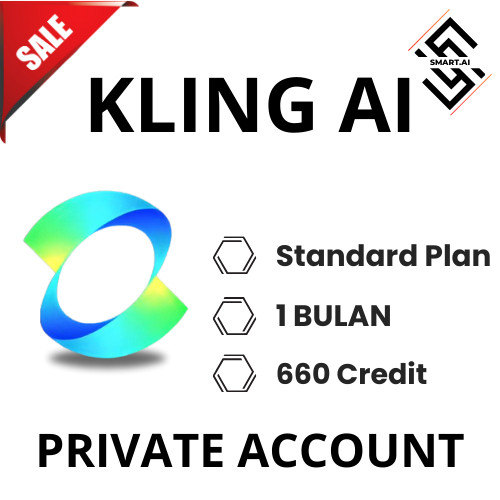 Kling AI Standard Plan - IMG Generator, Video Generator, & Voice Generator Multi Bahasa.