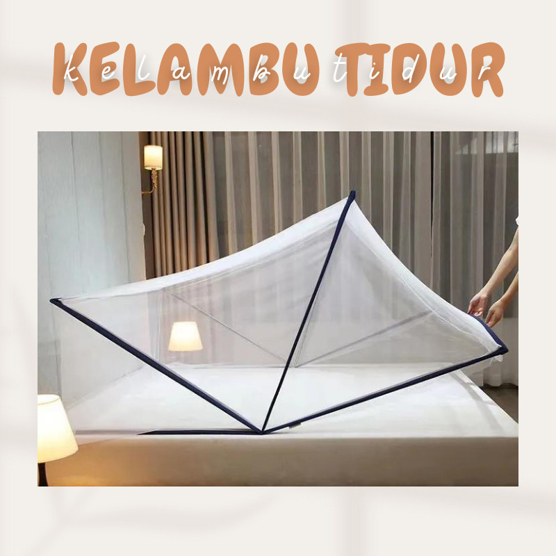 Kelambu Tenda Kotak Premium - Kelambu Anti Nyamuk