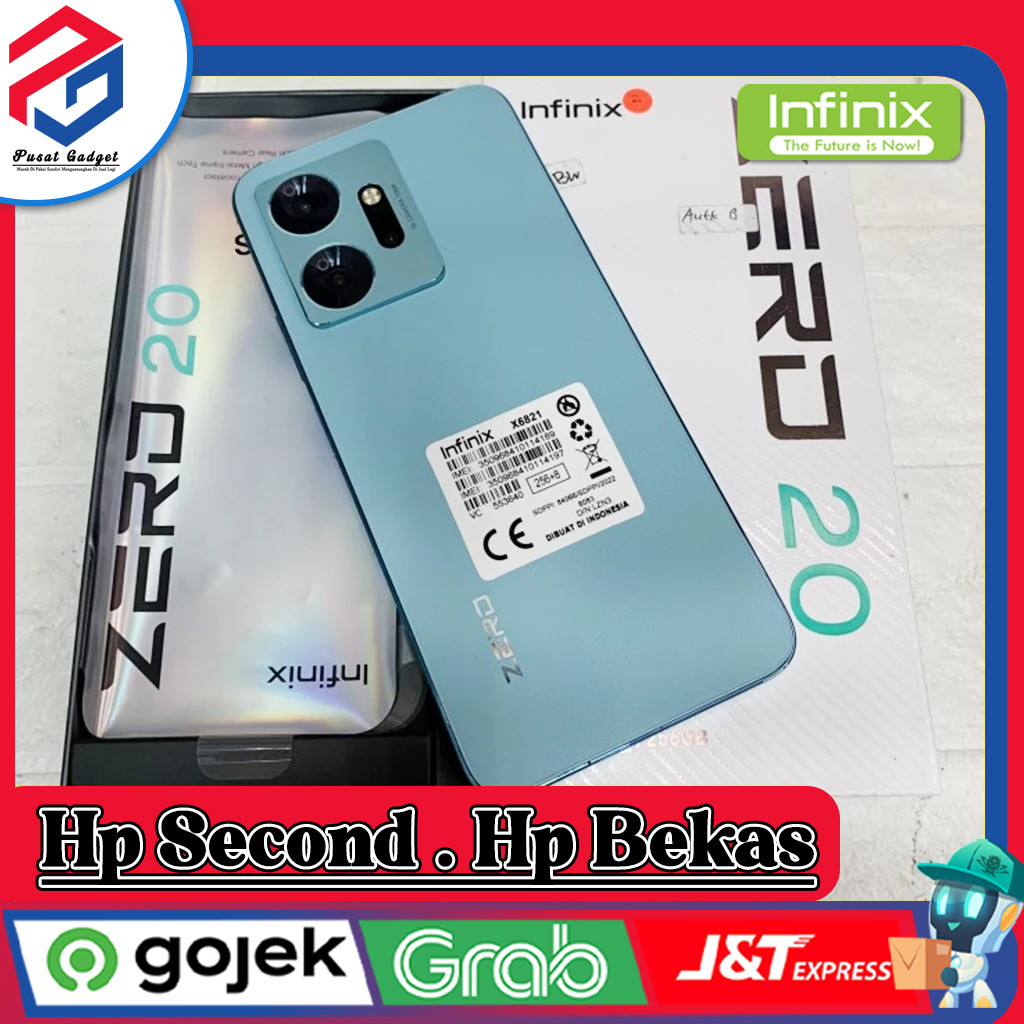 Infinix Zero 20 Ram 8 Rom 256GB Second Grade A