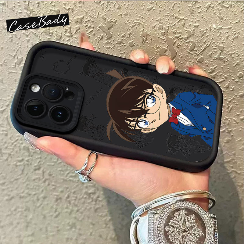Conan Untuk Case iphone 11 12 13 pro max 15 14 13 x xs xr ip 7 8 6 6s plus casing hp aesthetic terba