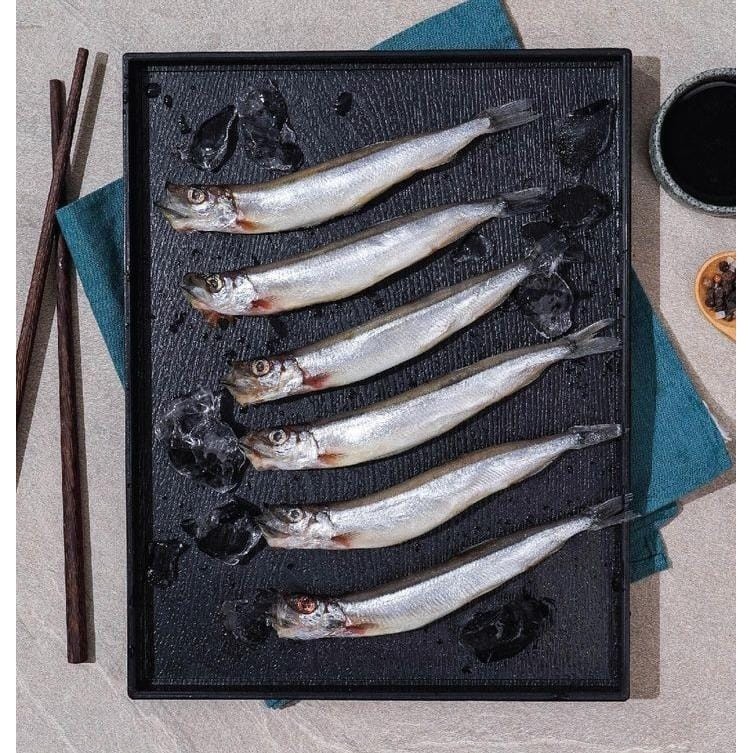 

Ikan Shisamo Capelin Sisamo isi Telur Ikan Tobiko Fresh Tinggi Omega 3 DHA Tidak Amis Cocok Utk MPASI - Jepang