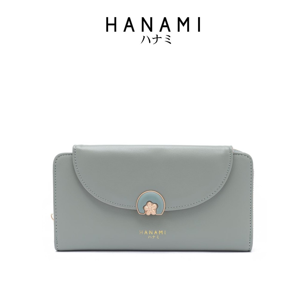 HANAMI Dompet Panjang Wanita Cantik Elegan Mewah Wallet Premium Terbaru WA1116B2 Kesha Kulit Simple