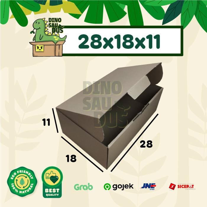 

28x18x11 CM KARDUS Pizza Corrugated Packaging Box packing Diecut