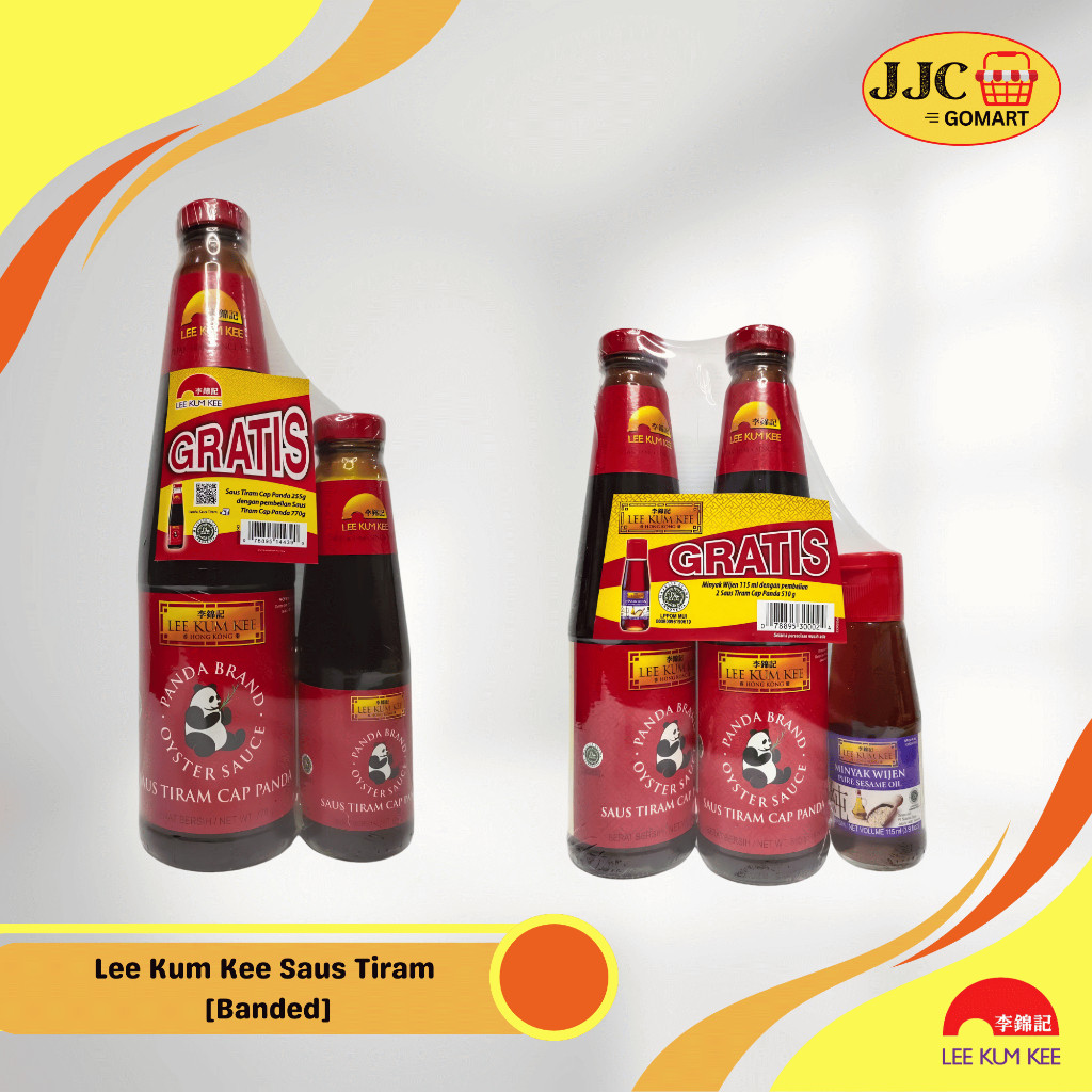 

Lee Kum Kee Saus Tiram 770gr & 510 gr | Saus Tiram [Banded]