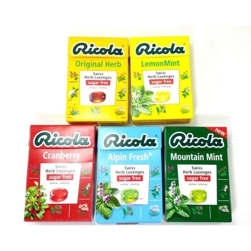 

Ricola Sugar Free Candies 40gr box - ARM