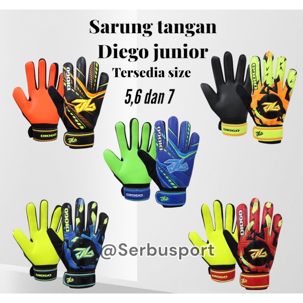 Sarung Tangan Kiper Anak Quilmes Junior Diego Original