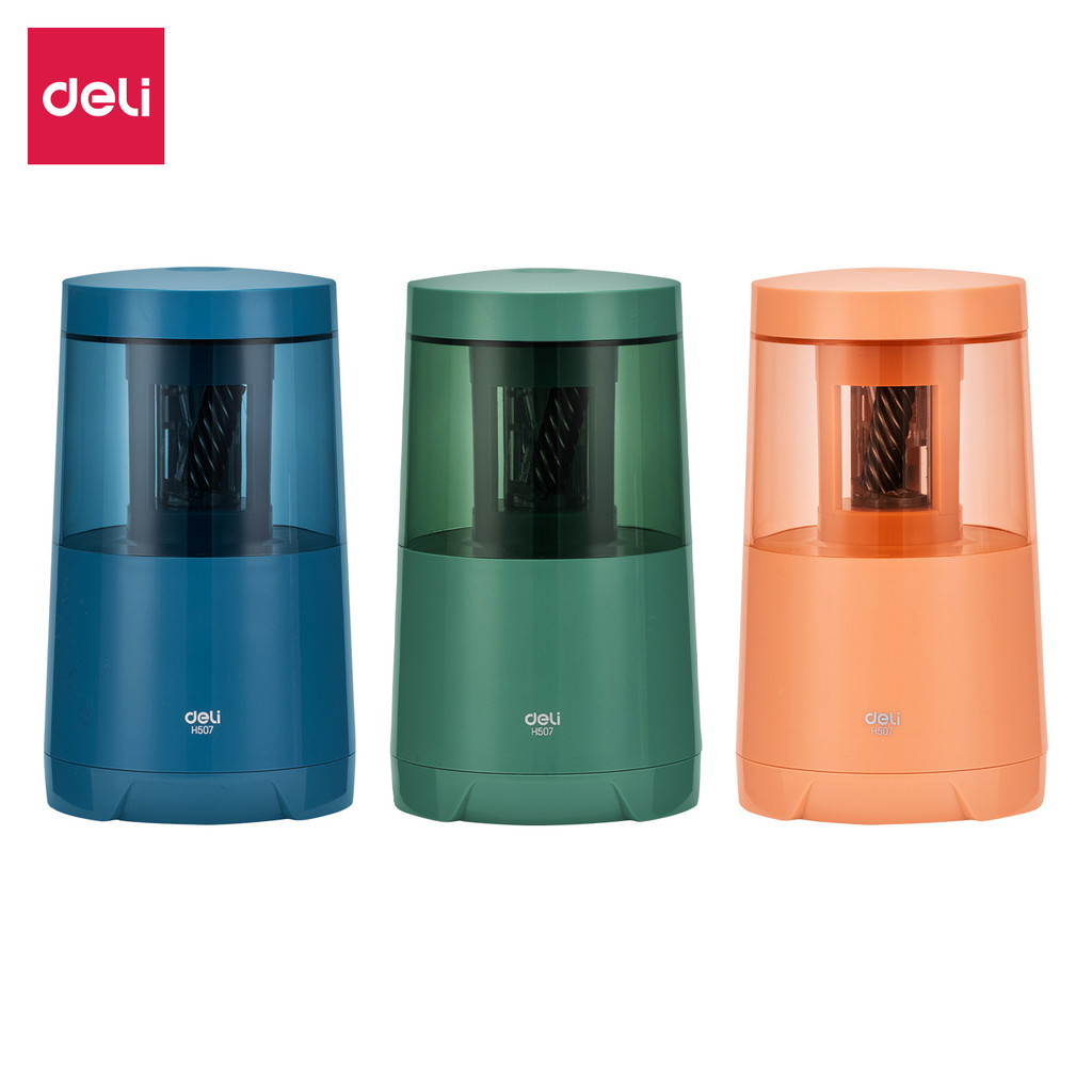 

Deli | Rautan Elektrik (Electric Pencil Sharpener) One Piece Edition | Ø ~6.9 - 8 mm | H507