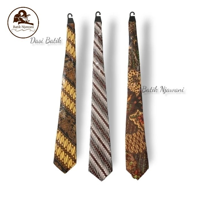 ✨Walhimura✨ -TERLARIS Dasi batik tie Dasi Pria Motif Batik Dasi Panjang Batik Dasi Kantor